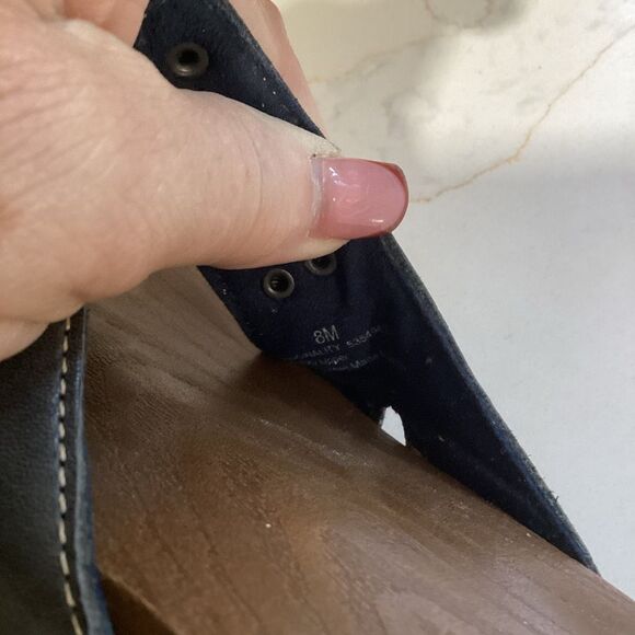 NEW Dr. Scholl’s Original Max Wedge Slip On Sandals Sz 8 Gray - Picture 5 of 6